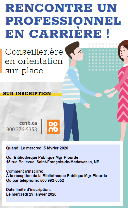 Conf&eacute;rence sur l'orientation avec le CCNB